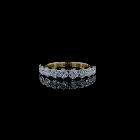 KKR295- Golden Glow Diamond Eternity Band