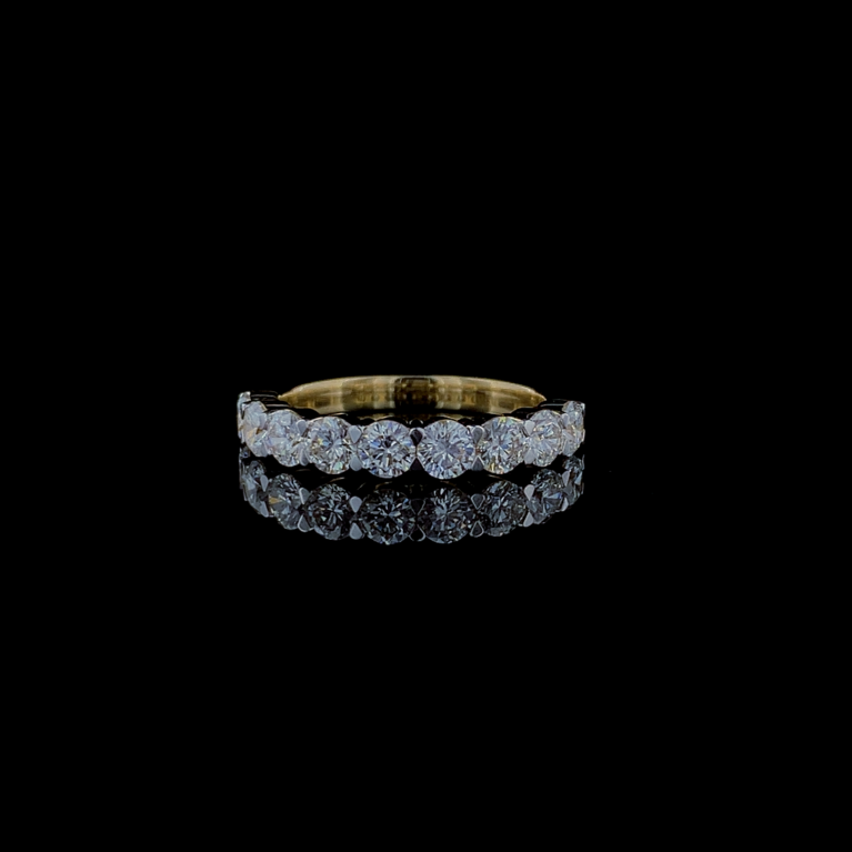 KKR295- Golden Glow Diamond Eternity Band