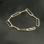KKB00741- The Paperclip Diamond Bracelet